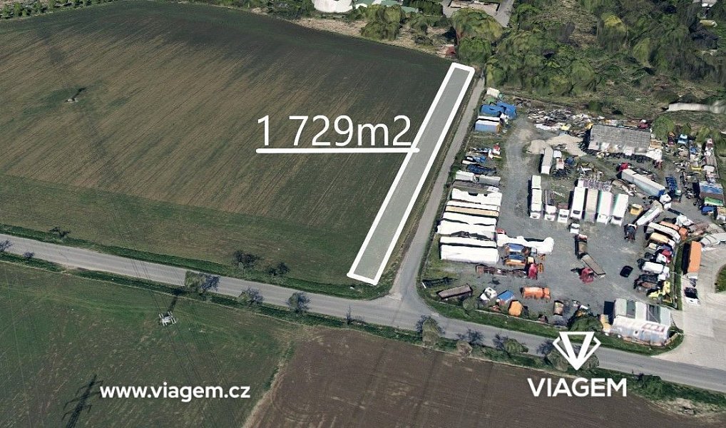 Prodej pole 1 296 m², Říčany – náhled fotky 2