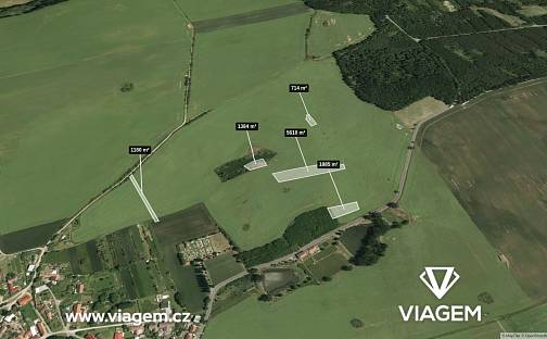 Prodej pole 1 197 m², Hostim, okres Znojmo