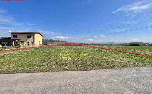 Prodej stavebního pozemku 2 058 m², Pyšely, okres Benešov