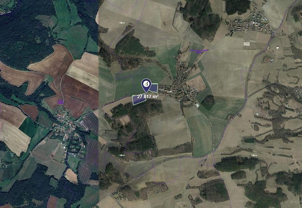 Prodej pole 6 954 m² – fotografie 2