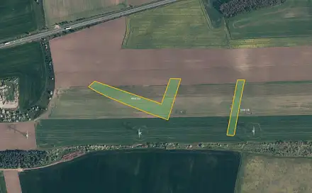 Prodej pole 16 348 m², Sazená, okres Kladno