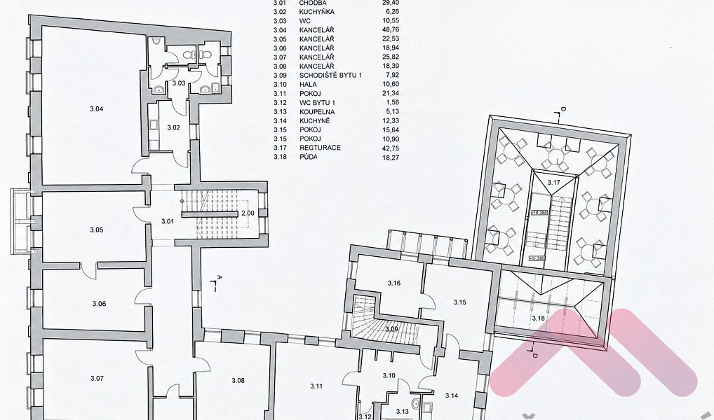 Prodej nájemního domu, činžáku 868 m², Jilemnice – náhled fotky 18