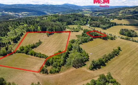 Prodej louky 36 981 m², Nišovice, okres Strakonice