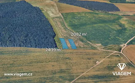 Prodej pole 565 m², Velvary, okres Kladno