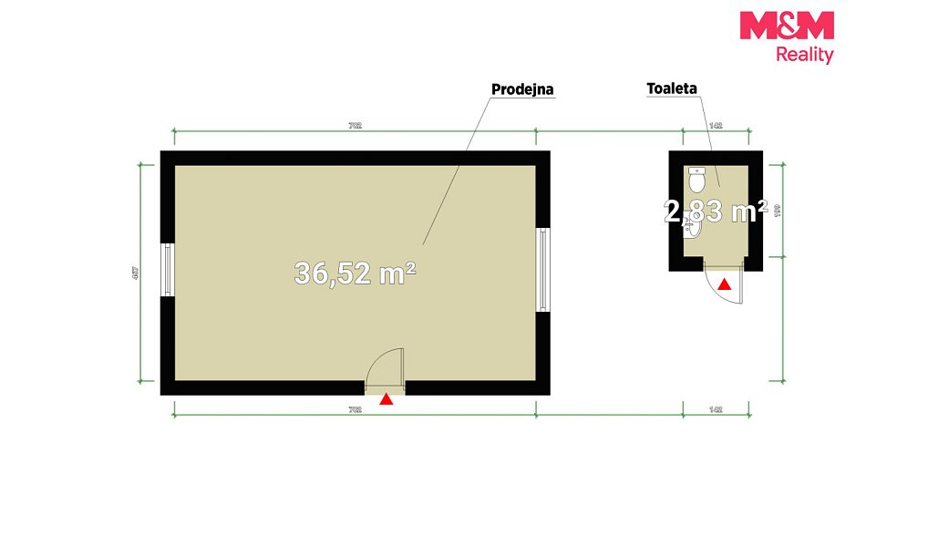 Pronájem obchodních prostor 38 m², Kralovice – náhled fotky 6