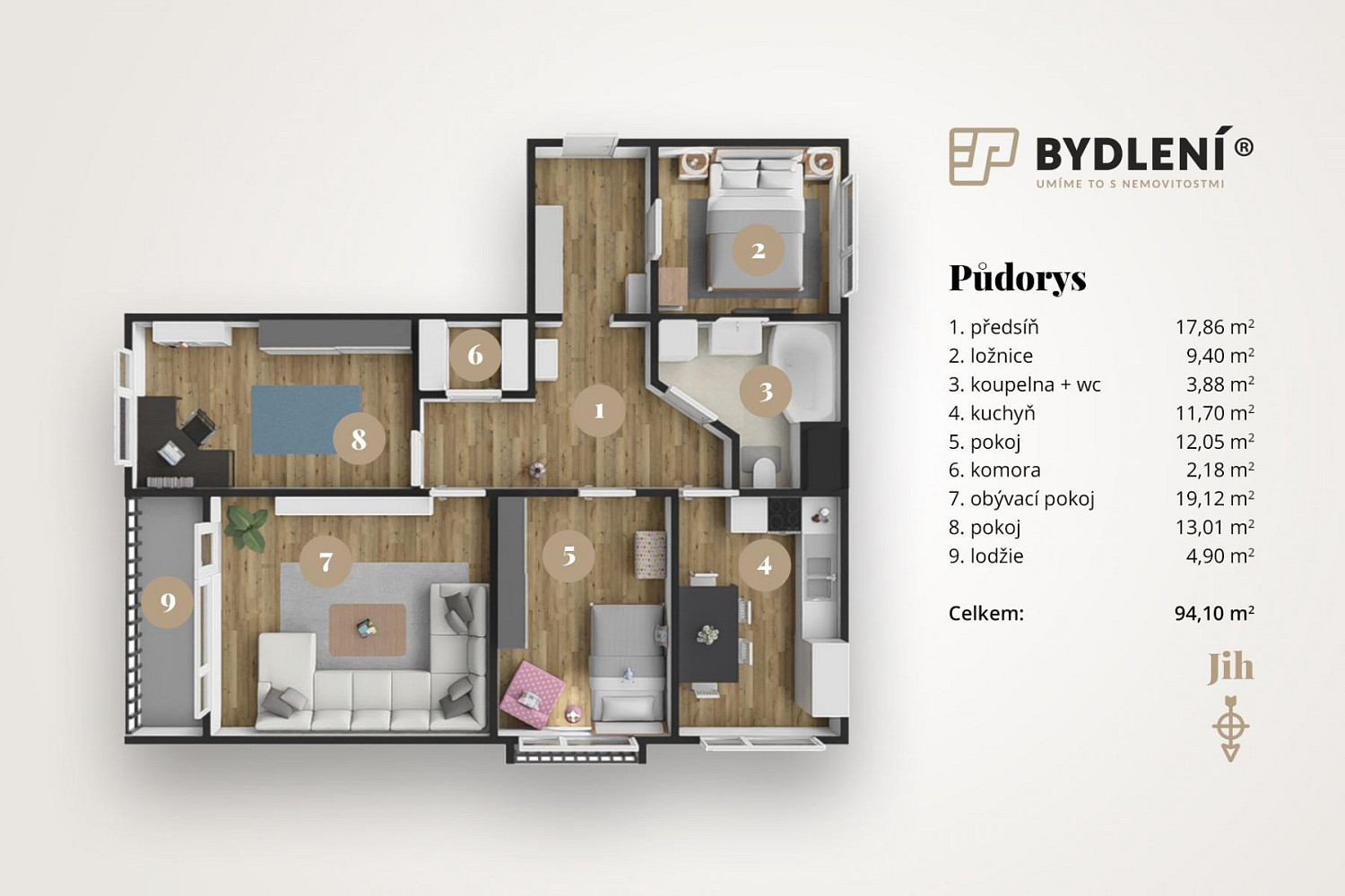 Prodej bytu 4+1 94 m² — photo 4