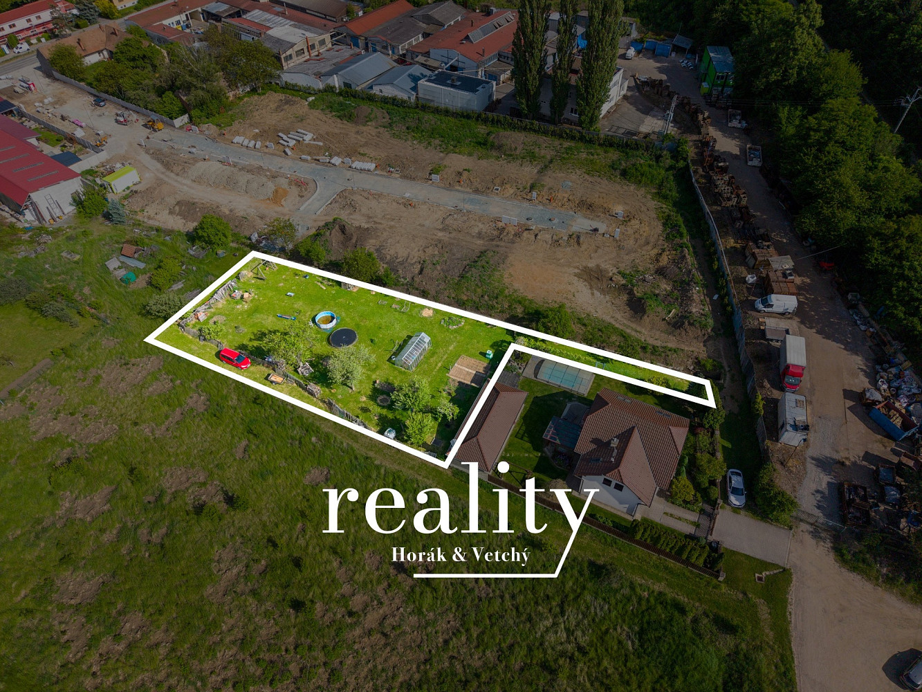 Prodej stavebního pozemku 1 171 m²