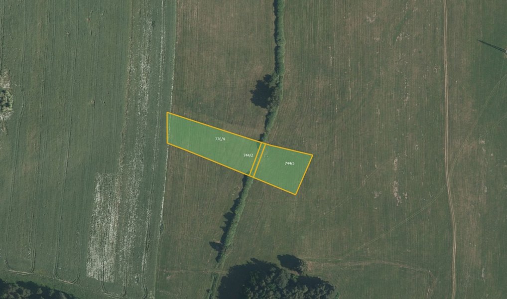 Prodej louky, 5033 m², Jindřichův Hradec, Vydří