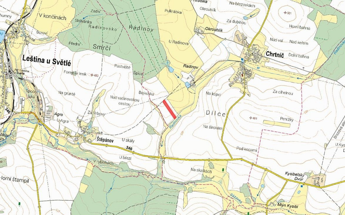 Prodej pole 6 253 m² – fotografie 2