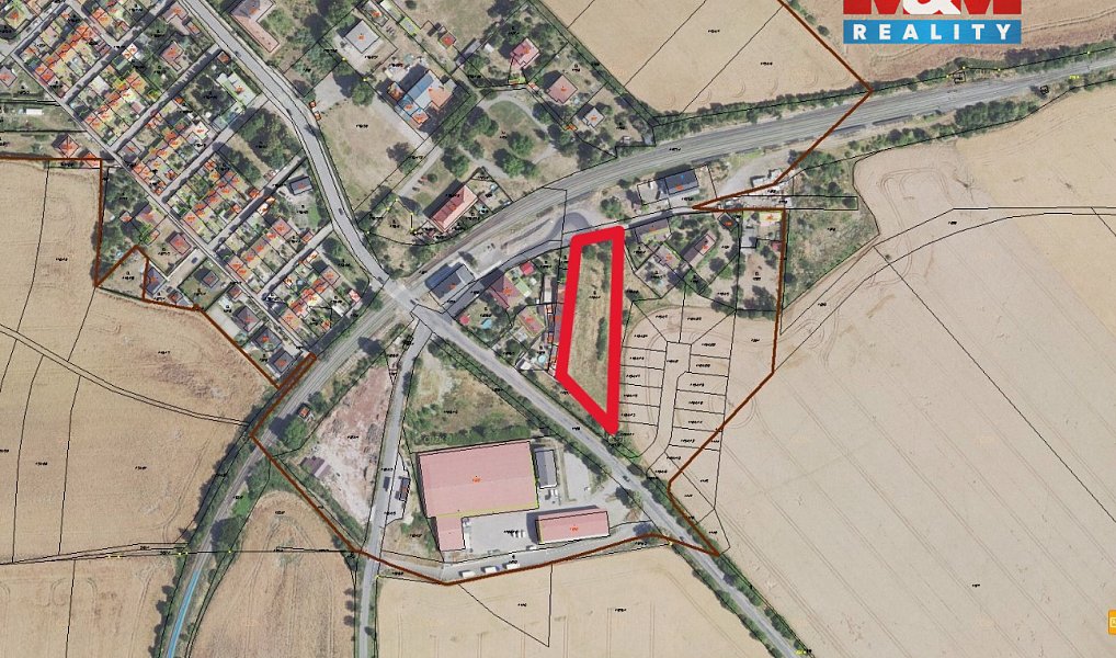 Prodej stavebního pozemku 3 775 m², Brandýsek – náhled fotky 3