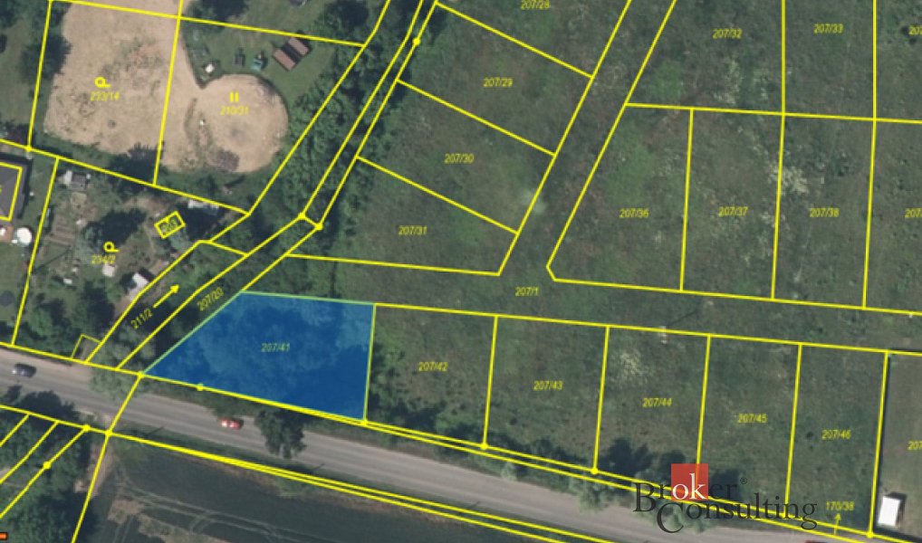 Prodej stavebního pozemku 754 m², Srbice – náhled fotky 3