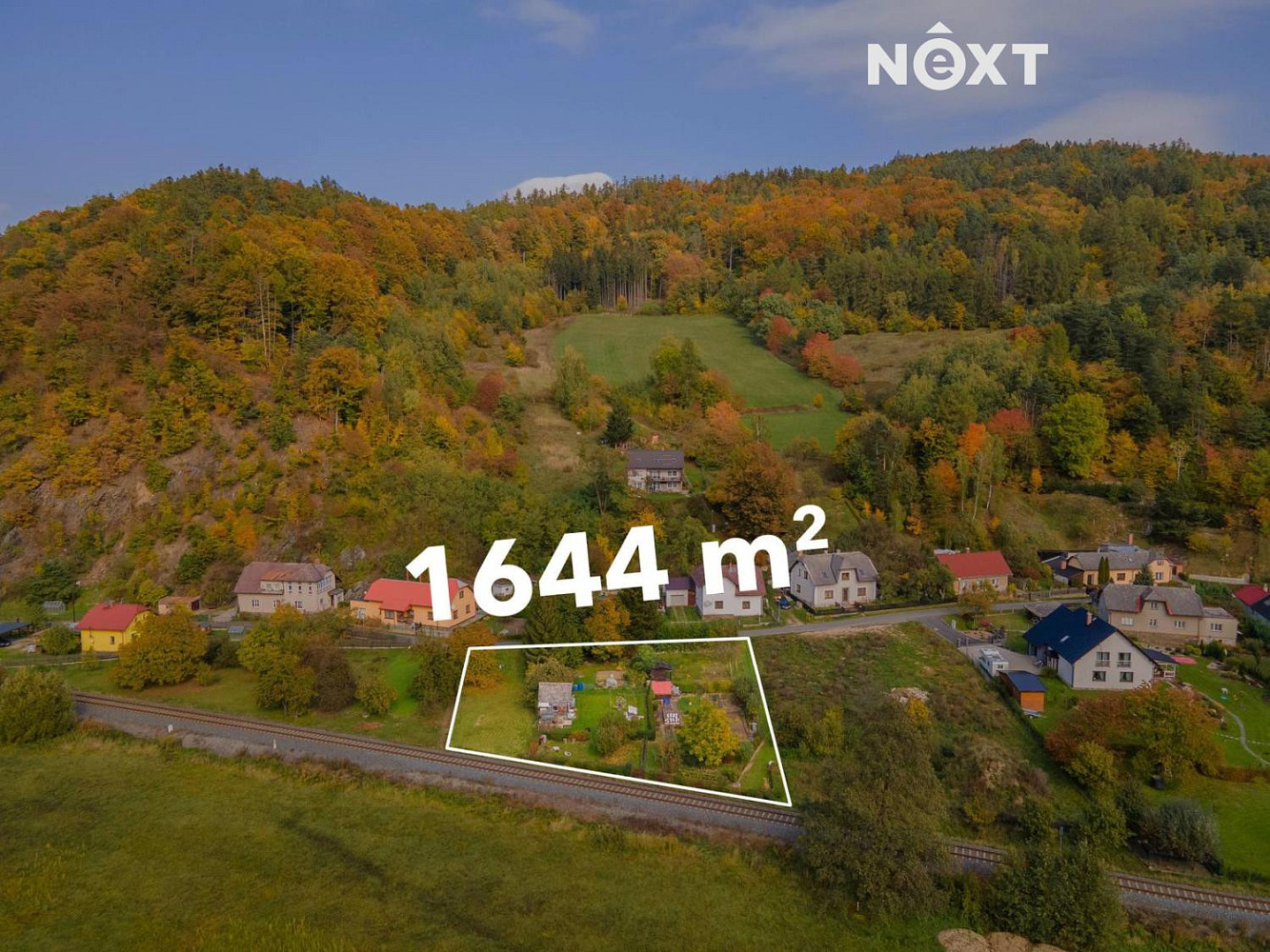Prodej stavebního pozemku 1 644 m²
