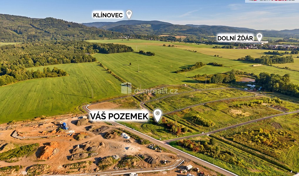 Prodej stavebního pozemku 550 m², Ostrov – náhled fotky 3