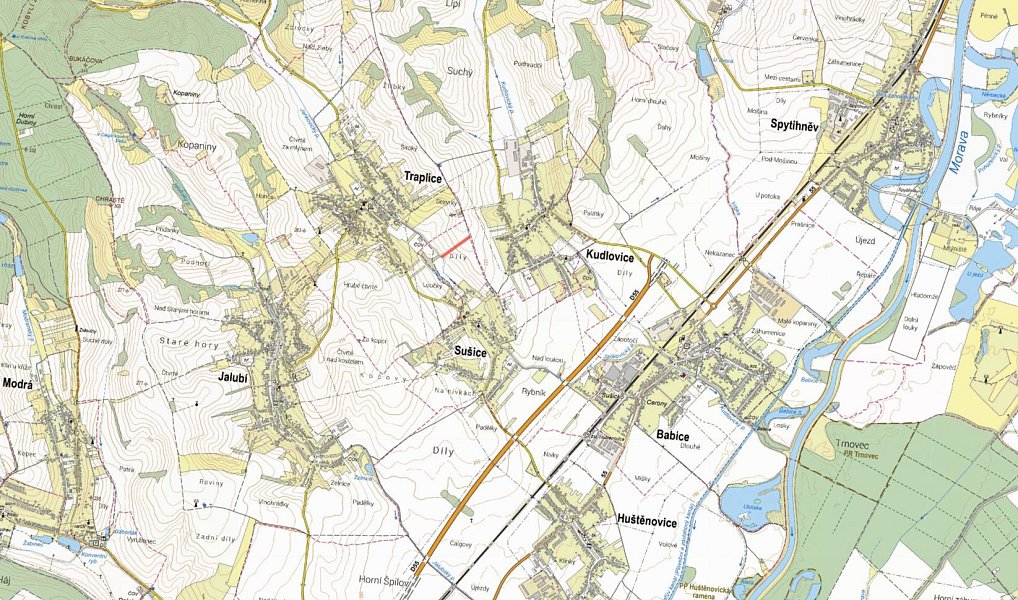 Prodej pole 2 287 m², Sušice – náhled fotky 2