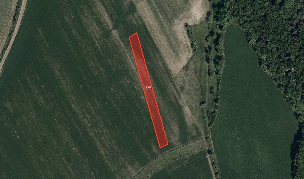 Prodej pole 5 658 m², Louka – náhled fotky 2
