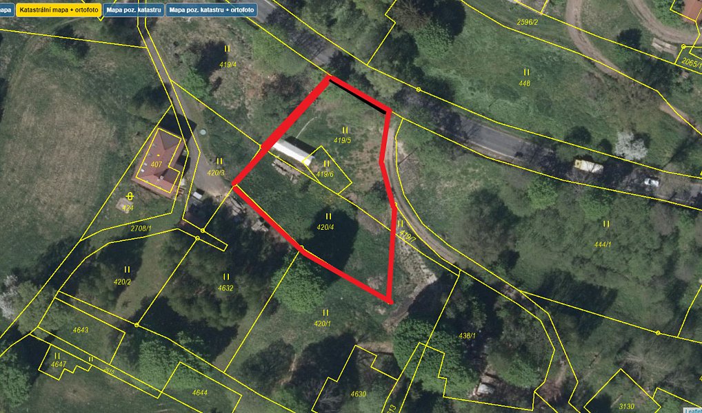 Prodej stavebního pozemku 1 628 m², Trutnov – náhled fotky 9