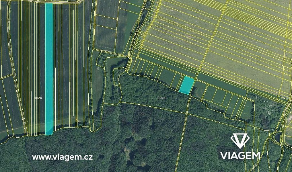 Prodej pole 19 282 m², Nedachlebice – fotka 1 z 5