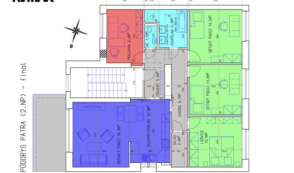 Prodej domu 290 m² s pozemkem 251 m², Kyjov – náhled fotky 14