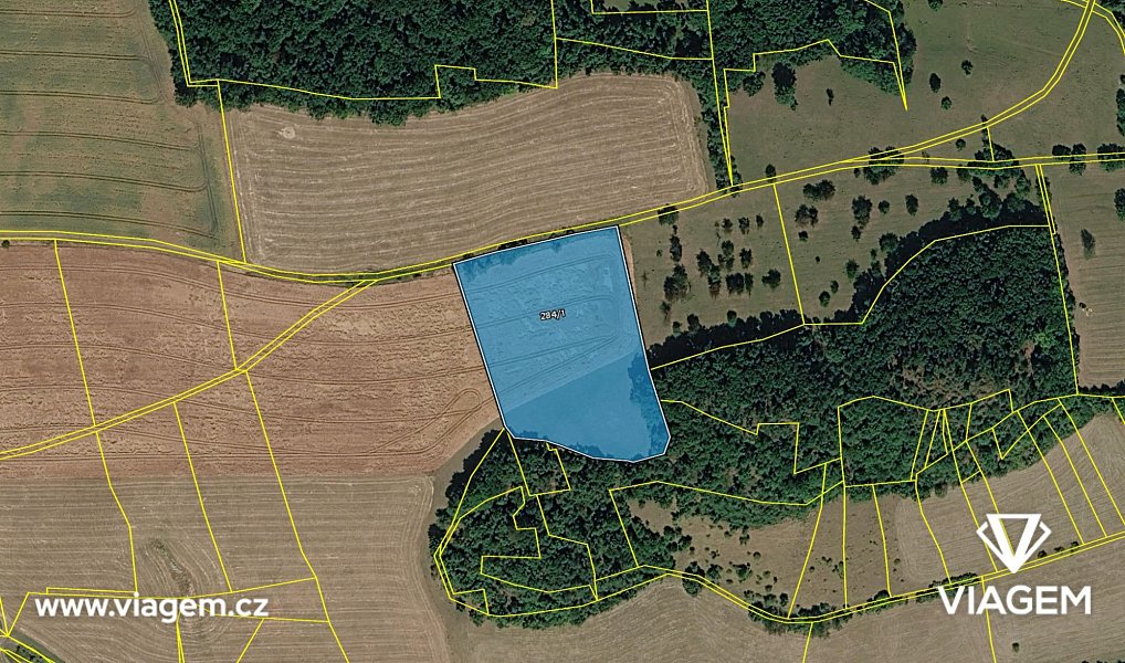 Prodej pole 2 286 m², Prackovice nad Labem – náhled fotky 4