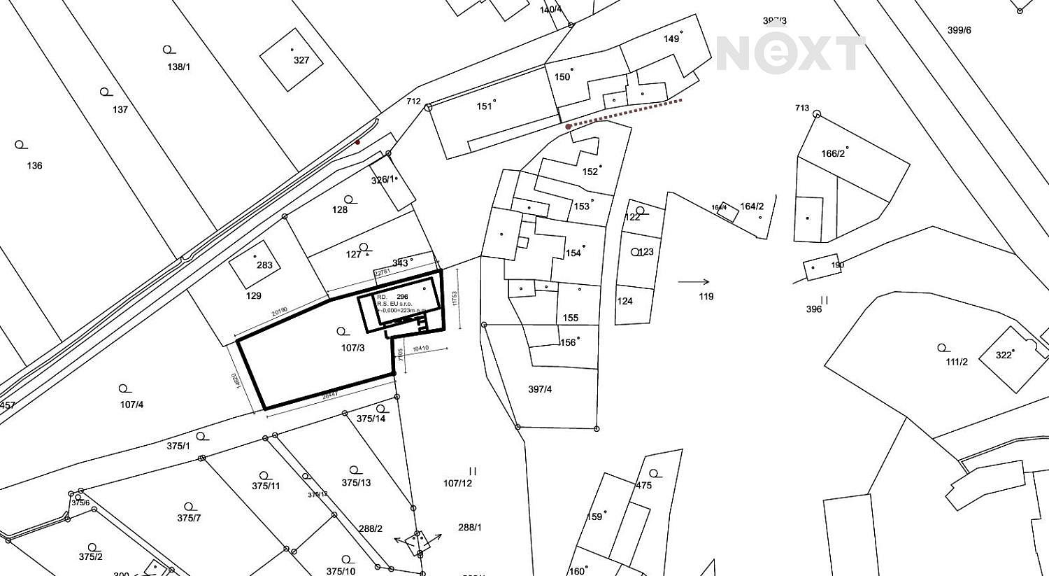 Prodej stavebního pozemku 576 m² — photo 2