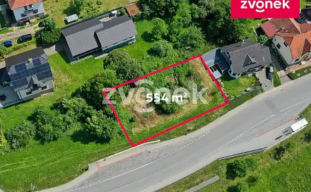 Prodej stavebního pozemku 554 m², Leoše Janáčka, Pozlovice, okres Zlín