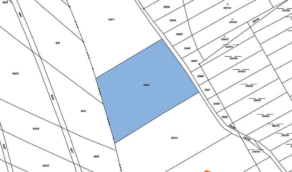 Prodej pole 528 m², Konecchlumí – náhled fotky 2