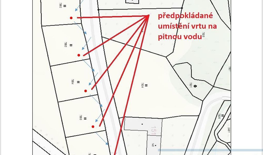 Prodej stavebního pozemku 927 m², Sosnová – náhled fotky 4
