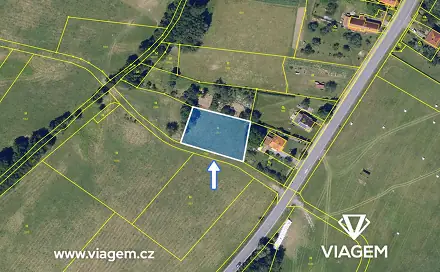 Prodej pole 1 672 m², Nasavrky, okres Chrudim