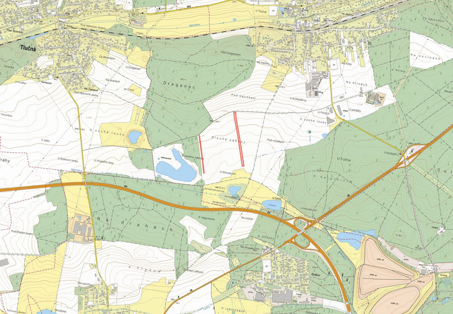 Prodej pole 12 674 m² – fotografie 2