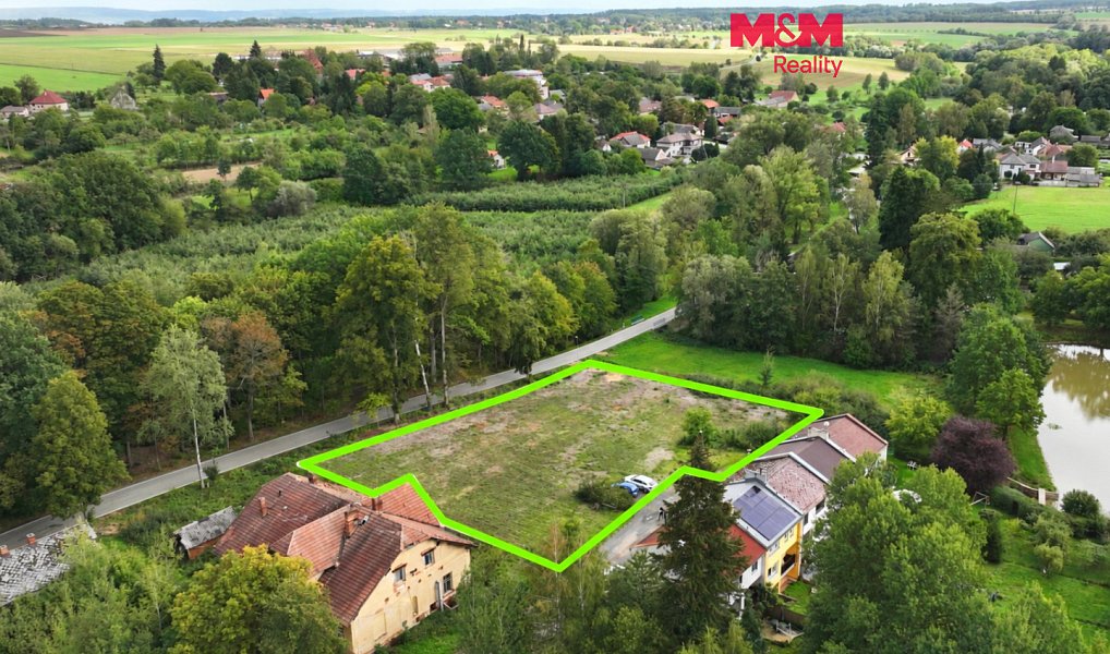 Prodej stavebního pozemku 3 180 m², Zbýšov – fotka 1 z 10