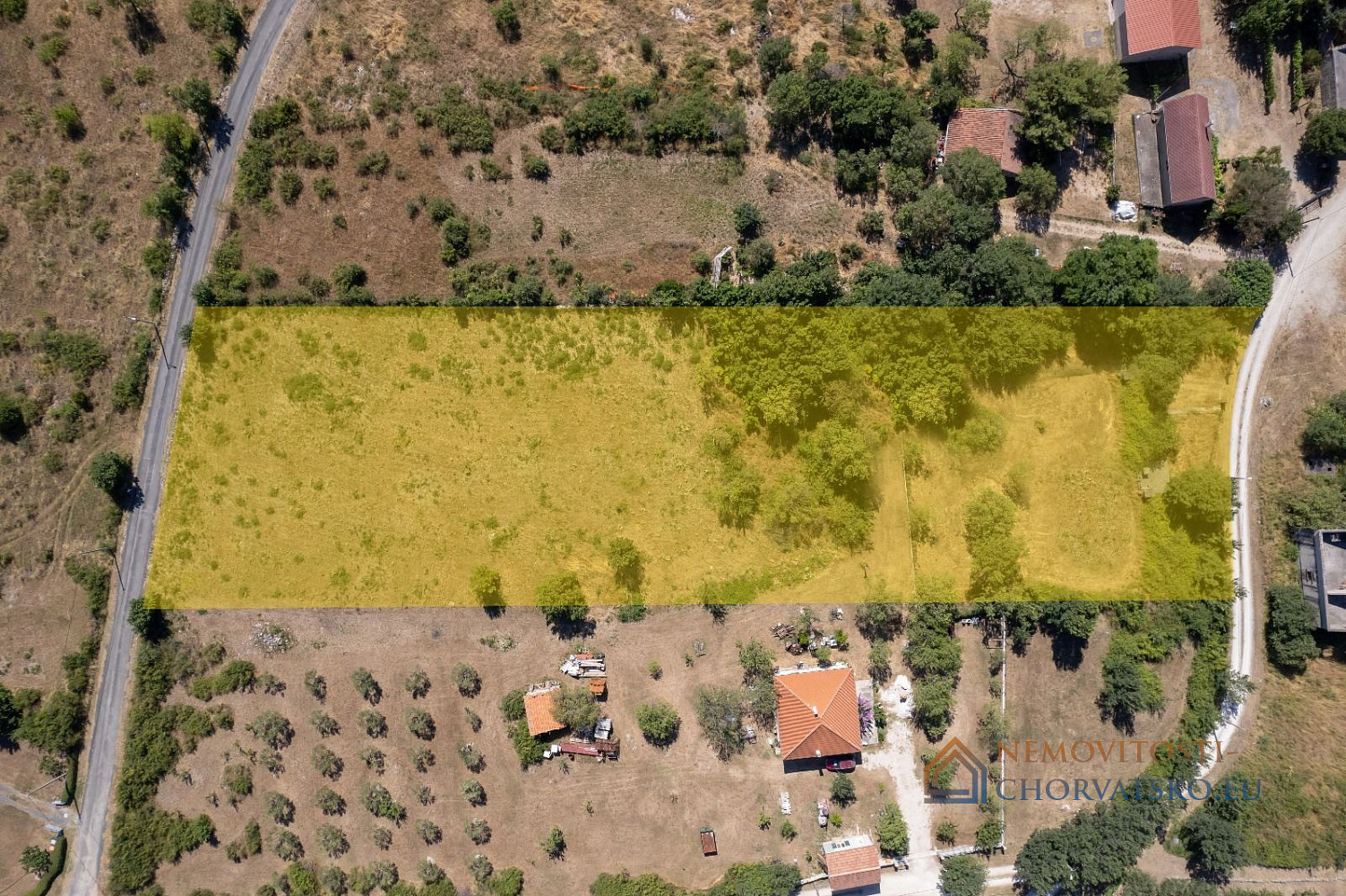 Prodej stavebního pozemku 662 m², Zemunik Donji