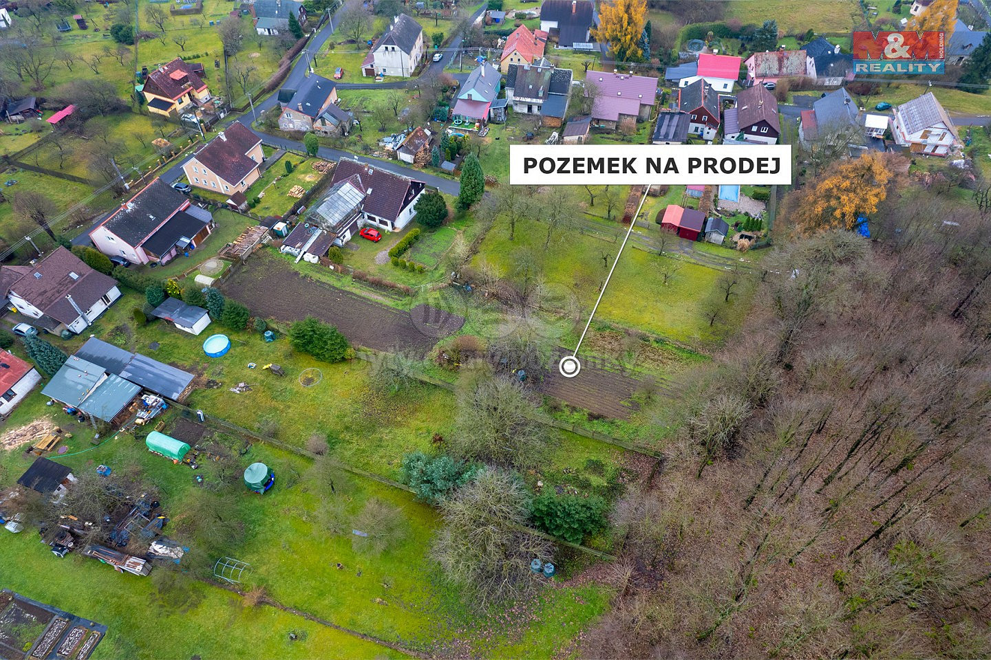Prodej zahrady 905 m²