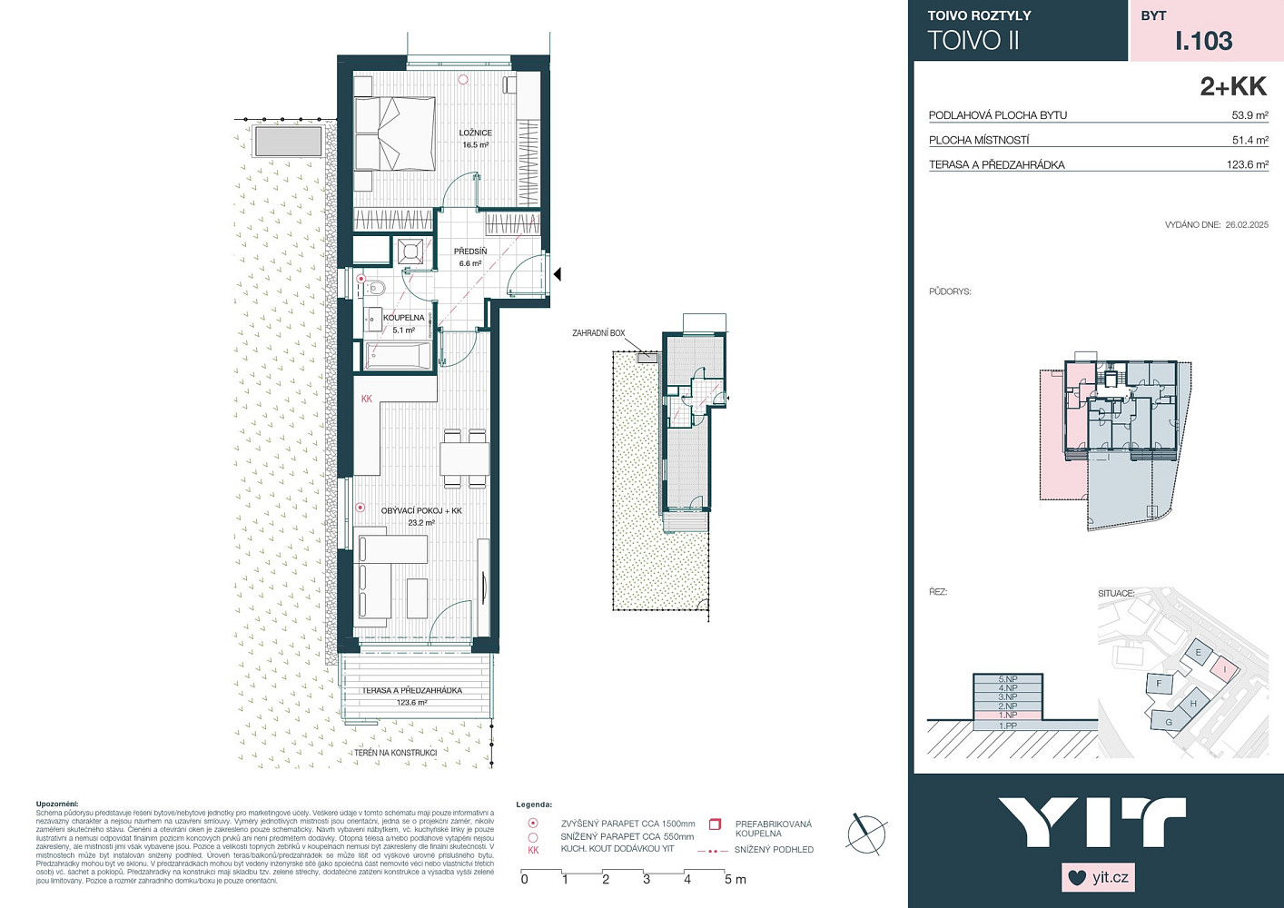 Prodej bytu 2+kk 51 m² – fotografie 2