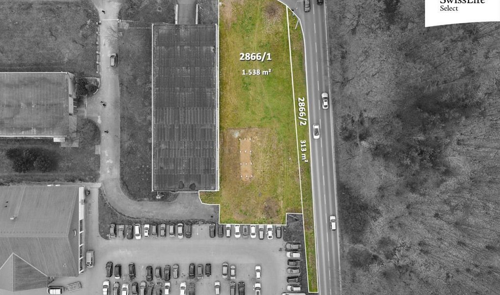 Prodej komerčního pozemku 1 851 m², Kladno – náhled fotky 2