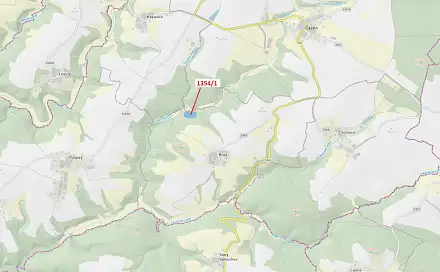 Dražba lesa 13 976 m², Čestín