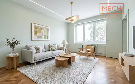 Prodej bytu 2+1 52 m², Družstevní, Pardubice - Polabiny