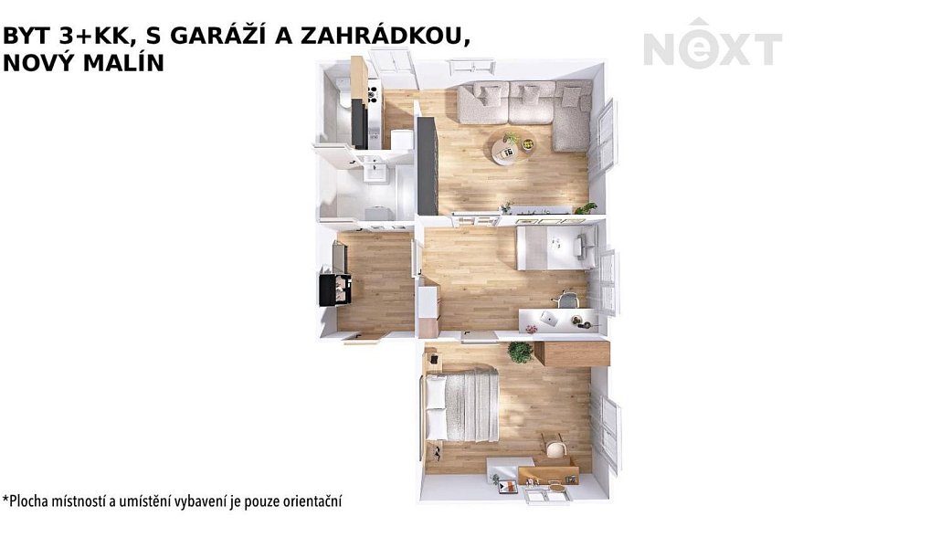 Prodej bytu 3+kk 65 m², Nový Malín – náhled fotky 15
