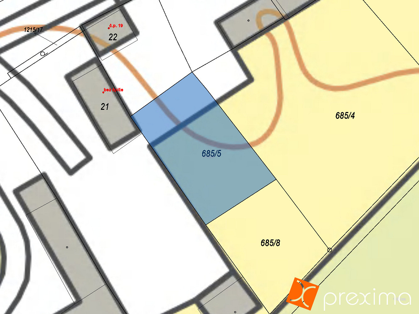 Prodej stavebního pozemku 300 m² – fotografie 3