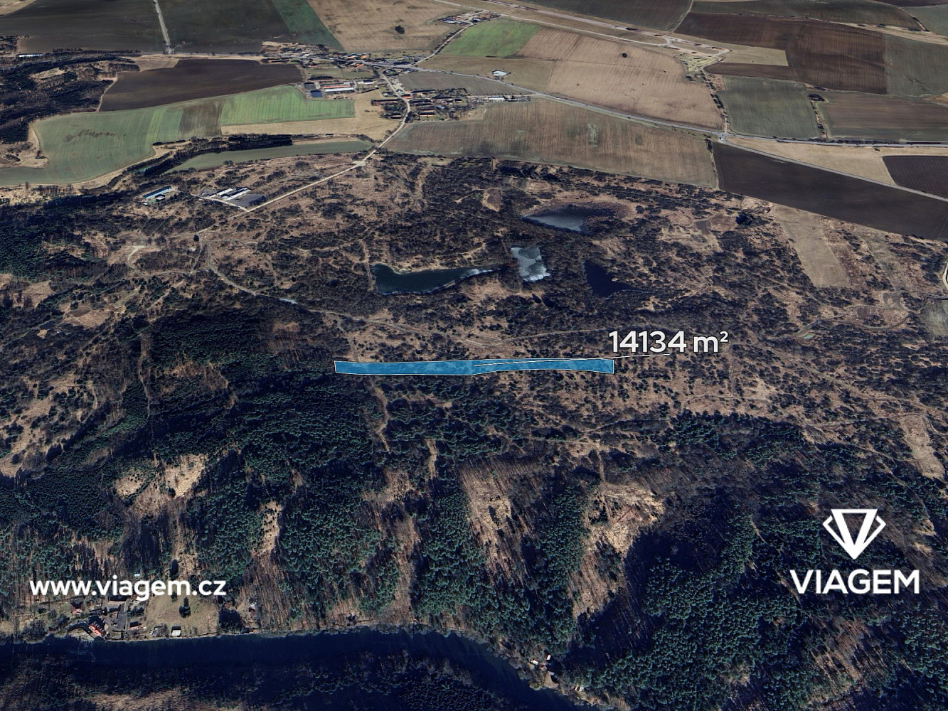 Spekulační - komerční a ostatní 14 134 m², Podíl 33 % o výměře 4 711 m²
