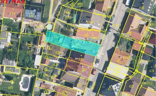 Prodej stavebního pozemku 245 m², Školní, Kyjov - Boršov, okres Hodonín
