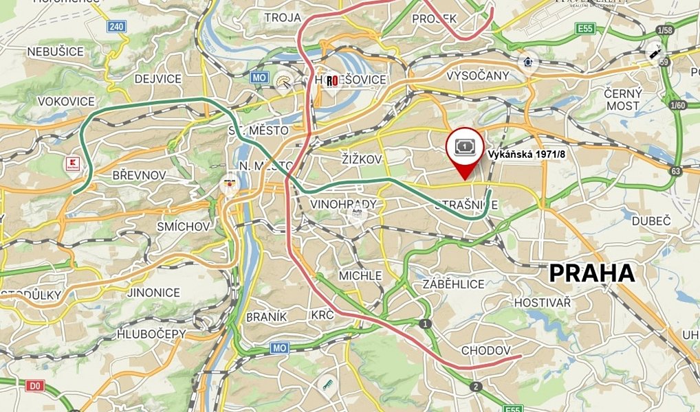 Pronájem bytu 2+kk 57 m², Praha – náhled fotky 27
