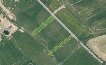 Prodej pole 34 376 m², Vlastiboř, okres Tábor