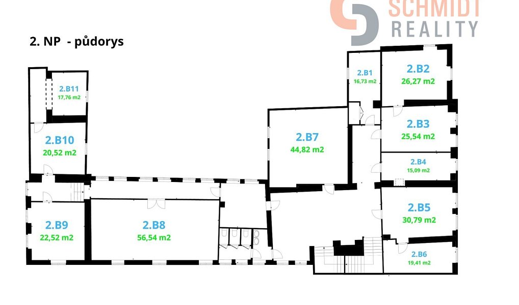 Pronájem kanceláře 26 m², Mikulov – náhled fotky 8