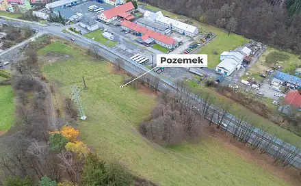 Prodej pole 1 164 m², Vsetín - Rokytnice
