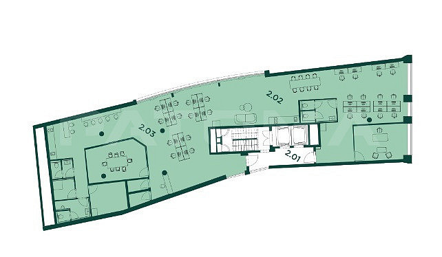 Pronájem kanceláře 115 m² – fotografie 3