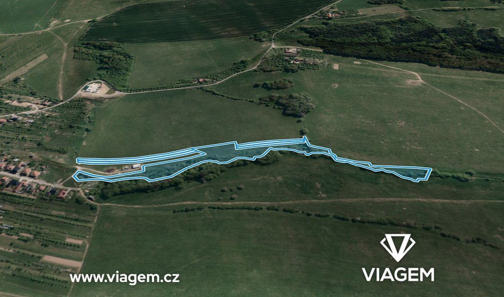 Prodej pole 2 149 m², Újezd – náhled fotky 2