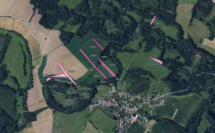 Prodej pole 5 757 m², Žernovník, okres Blansko