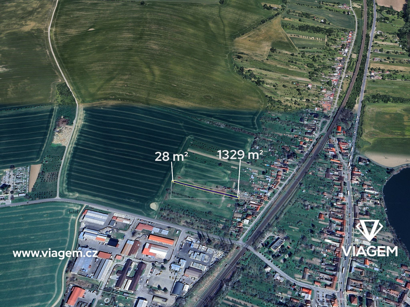 Prodej zahrady 678 m²
