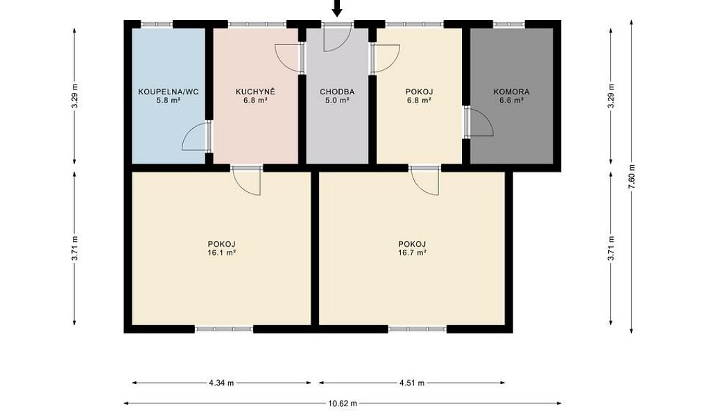 Prodej domu 74 m² s pozemkem 1 070 m², Nezamyslice – náhled fotky 7