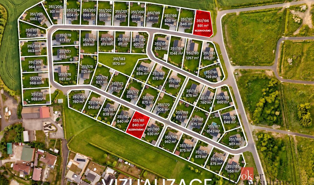 Prodej stavebního pozemku 780 m², Ostrov – náhled fotky 2